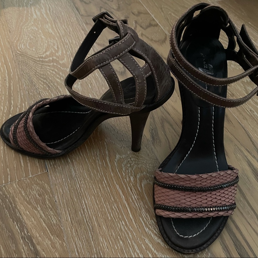 7 for all Mankind heels size 6 1/2, GUC